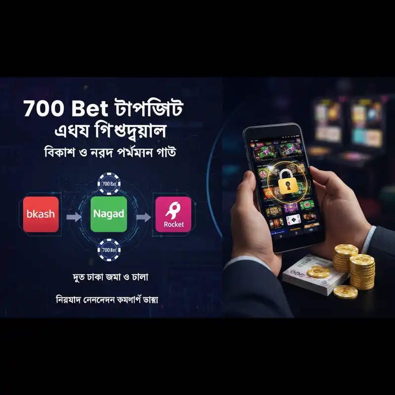 700 Bet পেমেন্ট পদ্ধতি বিকাশ ও নগদ